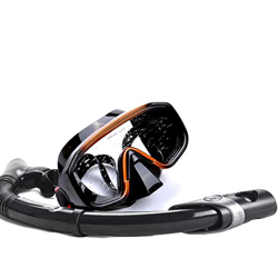Gafas de Buceo Máscara de buceo for adultos Gafas de buceo Máscara de buceo Máscara de esnórquel Máscara de buceo completamente seca Máscara Kit de es precio