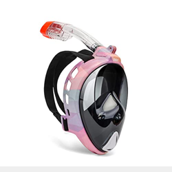 Gafas de Buceo Máscara de Buceo Protección UV Antivaho Miopía Completamente Seca Máscara de respiración de Snorkel Máscara de Snorkel de Cara Completa en oferta
