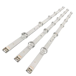 YEOYS La tira de retroiluminación LED de 590 mm es adecuada para TV UOT 2.0 POLA2.0 32 HC320DXN-VSFP4-21XX 32LN5100 32LN545B 32LN5180 32LN550B 32LN536 precio