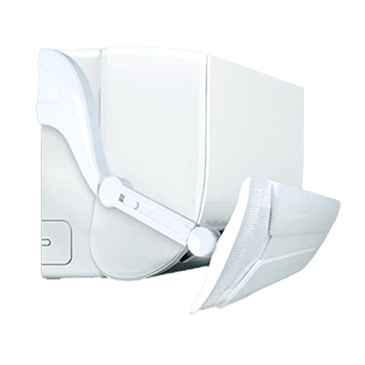 QHYXT Air Acondicionador Montado en la Pared Buinking Shield Anti-Direct Blow Universal Wantedshield Air, Aire de Aire de Aire, Aire Fallecido Blanco