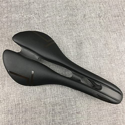 GAWDI Sillín De Bicicleta De Carbono Completo, Asiento De Carreras Vtt, Sillín De Bicicleta De Carretera Ultraligero For Hombres Y Mujeres, Cojín De C