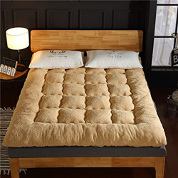 CHIMNE Colchón de Cordero súper Grueso, colchón Plegable del Dormitorio Universitario, colchones de Ropa de Cama, Hoja Plegable Natural de Tatami colc precio