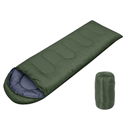 ZEELYDE Saco de dormir para acampar ultraligero impermeable 4 estaciones caliente mochila saco de dormir para viajes al aire libre senderismo 0.7KG A características