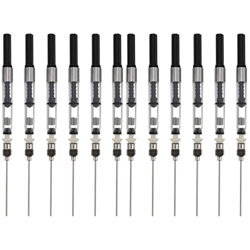 NUOBESTY 12 Piezas de Pluma Estilográfica Jeringa de Pluma Estilográfica Convertidor de Tinta de Pluma Fuente Convertidor de Resorte de Tinta Auxiliar características