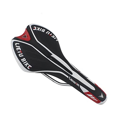 ZONIY Sillín De Bicicleta Diseño Hueco Asiento De Bicicleta Antideslizante Asiento Cojín Piezas De Bicicleta MTB Bicicleta De Carretera Ciclismo Sillí