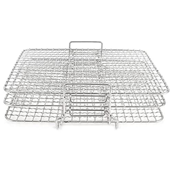 MERAXI Rejillas deshidratadoras apilables Rejilla para freidora de Aire Rejilla deshidratadora Multicapa Accesorio para freidora de Aire para Tostadas características
