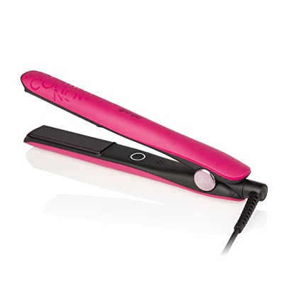 ghd gold take control now - Plancha de pelo profesional, tecnología dual-zone, edición 2022, rosa