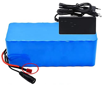 stdpcxz Batería De Bicicleta Eléctrica, 24V 36V 48V Batería De Bicicleta Eléctrica De 10AH 12AH 15AH 20AH 30AH para 200W-1000W Motor De Scooter De Bic