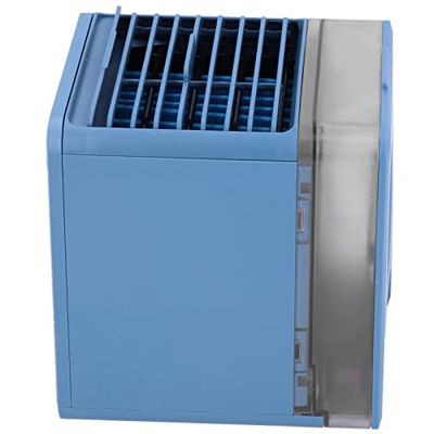 JUMZ Ventilador de Refrigeración, Enfriador de Aire con Tecnología UV‑C LED de 7 Colores para Dormitorio para Oficina para Sala de Estar