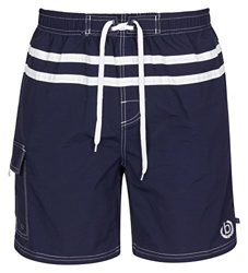 Bugatti – Bañador en negro para hombre, color azul marino o Burdeos azul marino XXXXL en oferta