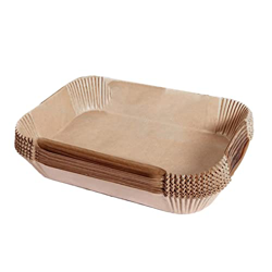 Yatoiasu Forros rectangulares para freidora de Aire - Accesorios de Papel para freidora de Aire de una Sola Vez para freidora de Aire Dual | Accesorio en oferta