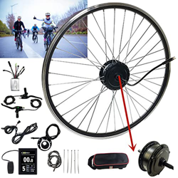 Niczu Kit Conversión Bicicleta Eléctrica 20 24 26 27.5 28 29 Pulgadas 700C Rueda Trasera 24V 36V 48V 250W 350W 500W Accionamiento Trasero Motor Girato en oferta