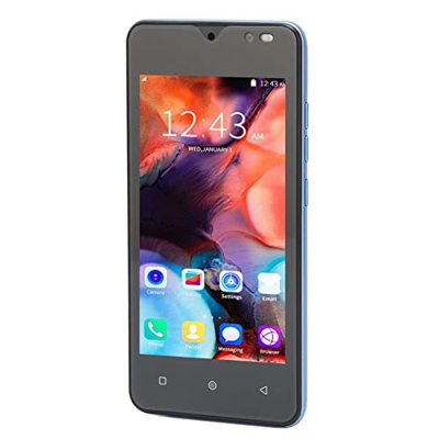 Teléfono Móvil, Reconocimiento Facial, Tarjeta SIM Dual, Modo de Espera Dual, Teléfono Inteligente Multifuncional, Cámara Frontal de 2.0MP, Red 3G par