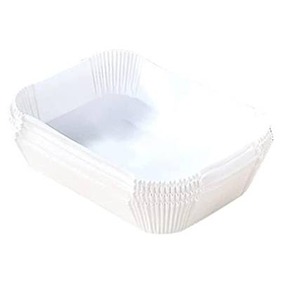 Kaicurhu Revestimientos para freidoras de Aire - Accesorios de Papel para freidora de Aire de una Sola Vez para freidora de Aire Dual | Accesorios de 