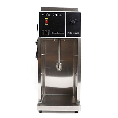 220V Comercial Automático Helado Mezclador de batidos de leche, 50Hz Eléctrico Alimentos Helados Comerciales Helados, 350W Acero Inoxidable Ice Cream 