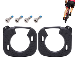 JINGLING 2 fundas para pedales de bicicleta, 1 par de fundas para pedales de bicicleta con tornillos, protección de zapata de bicicleta con diseño ant precio