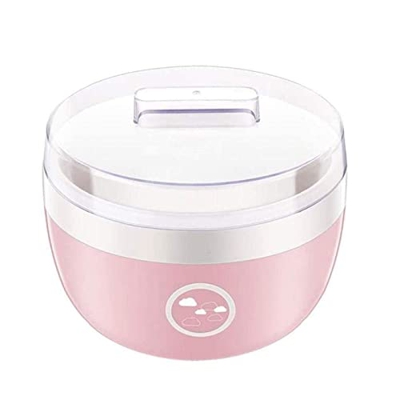 Ice Cream Maker Machine for hogar, 1 Cuarto de Acero Inoxidable Helado eléctrico Helado de Acero encimera, Yogurt congelado automático, Sorbete for ni