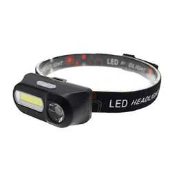 FMOPQ Linterna Frontal LED portátil XPE + COB, lámpara de Camping Recargable por USB, Linterna de Pesca, Linterna características