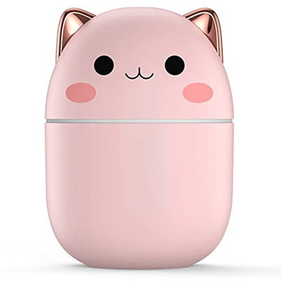 Humidificador De Aire 200 Cute Kawaii Aroma Diffuser con Night Light Cool Mist para Dormitorio Plantas para Automóviles Humificador Purificador