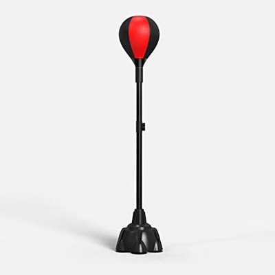 Pelota de velocidad de boxeo para niños y adultos,equipo de boxeo de entrenamiento de descompresión de objetivo de reacción,bolsa de arena vertical co