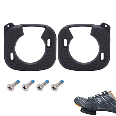 BNNEW 2 Pcs Cubierta de Pedal de Bicicleta - Protector de Pedales para candado de Bicicleta | 1 par de Cubiertas de Goma para Tacos, Protector Antides