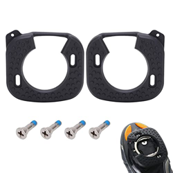 lencyotool 2 Pcs Cubre Calas Ciclismo | Protector de Pedales para candado de Bicicleta,1 par de Cubiertas de Goma para Tacos, Protector Antideslizante precio
