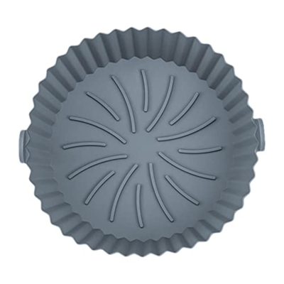 Siimred Revestimientos de Silicona para freidoras de Aire,Revestimiento de Silicona Antiadherente y Reutilizable para freidora de Aire | Accesorios de