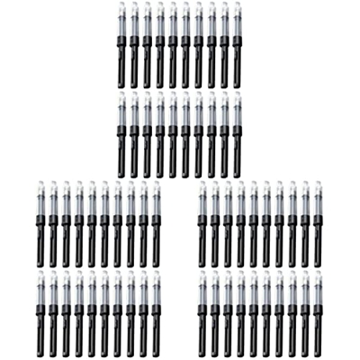 NUOBESTY 3 Uds Tinta de Pluma Estilográfica Rellenos de Tinta de Pluma Estilográfica Convertidor de Pluma Fuente Convertidor de Relleno de Jeringa de 