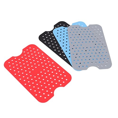 Tudin Revestimiento de Silicona Reutilizable para freidora, 4 revestimientos de Silicona Reutilizables universales para freidora con Adhesivo magnétic