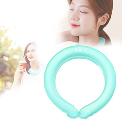 GMUJIAO Tubo Enfriamiento del Cuello, Correa Enfriamiento para Cuello, Cuello Reutilizable para Automóvil, Oficina, Hogar características