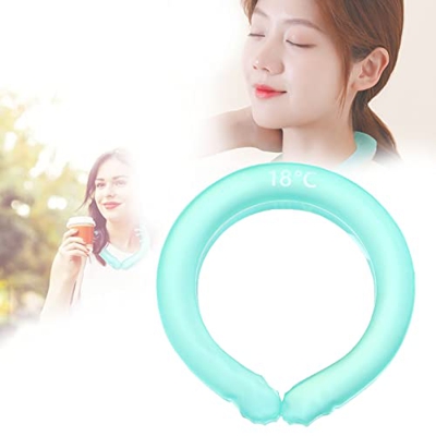 GMUJIAO Tubo Enfriamiento del Cuello, Correa Enfriamiento para Cuello, Cuello Reutilizable para Automóvil, Oficina, Hogar