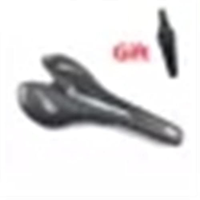 ZONIY Asiento De Bicicleta De Montaña De Fibra De Carbono 3K T800 Fibra De Carbono Ultraligera + Asiento De Bicicleta con Cojín De Cuero Asiento de Bi