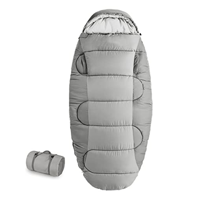 Saco De Dormir Para Acampar, Saco De Dormir Ligero Para Mochileros Para Adultos, Equipo De Senderismo Para Acampar Al Aire Libre Para Clima Frío De 3 