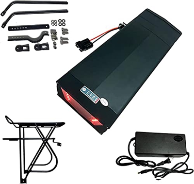 GZYHDC 48V 36V Batería Bicicleta Eléctrica 12AH 15AH 18AH 20AH 22.5AH 24AH 25AH 27AH 30AH 33AH Batería Iones Litio Bicicleta Eléctrica para Bicicleta 