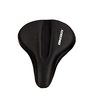 ZONIY Cojín De Silicona For Bicicleta, Funda Grande Y Suave For Asiento, Funda For Sillín De Gel De Sílice For Bicicleta, Alfombrilla Duradera For Mon