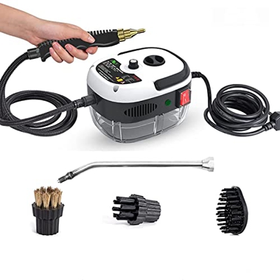 TEHONGMAI Limpiador de Vapor de Alta presión y Alta Temperatura, máquina de Limpieza a Vapor portátil de 2500 W Tanque de 000 ml para Cocina, Inodoro,