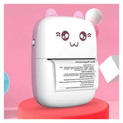 DFGHJK Impresión térmica portátil Papicle de papel Pocket de bolsillo Cat Termal Impresión de impresión inalámbrica Bluetooth Bluetooth for niño (Colo características