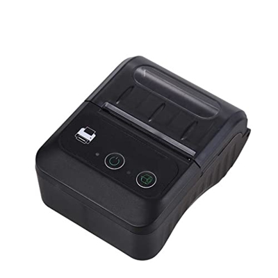 DFGHJK Impresora de etiqueta Bluetooth portátil de 58 mm de 2 pulgadas Bluetooth Bluetooth Termal Printer Maker for la tienda Mini etiqueta de envío (