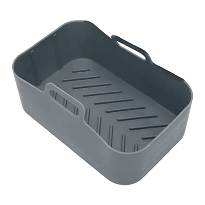 Olla de Silicona para Freidora, 450 °F, Resistente a Altas Temperaturas, Reutilizable, Sin BPA, Cesta Antiadherente de Repuesto para Dz201, 8Qt, Adecu
