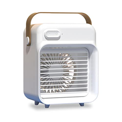 Blue Fish Aire Acondicionado de Escritorio | Ventilador de refrigeración para Dormitorio con 3 velocidades de Viento - Mini Ventilador de Escritorio B precio