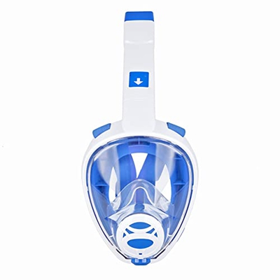 Gafas de Buceo Máscara de esnórquel de cara completa for niños PC for niños Máscara de buceo de silicona for niños Máscara de esnórquel completa for a