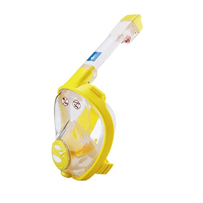 Gafas de Buceo Máscara de esnórquel for adultos Silicona líquida Física antivaho PC Esnórquel completamente seco Máscara de cara completa Natación Más