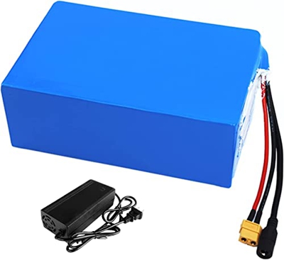 stdpcxz Batería De Bicicleta Eléctrica De 36V con Cargador + BMS, 20AH Batería De E-Bike Batería De Iones De Litio para Motor De 700W 500W 450W 350W 2