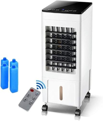 ERGUI Aire Acondicionado Ventilador acondicionador Humidificador Enfriador Sistema de enfriamiento Aire Acondicionado Ventilador Humidificador