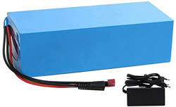 stdpcxz Batería De Bicicleta Eléctrica De 36V 15.6AH Batería De E-Bike Batería De Iones De Litio para Motor De 700W - 200W Bicicleta Eléctrica, con Ca características