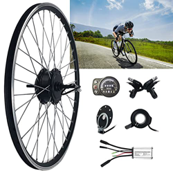 Kit Conversión Bicicleta Eléctrica Impermeable 36V 48V 250W 500W Accionamiento Trasero Motor Rotativo 20 24 26 27.5 28 29 Pulgadas 700C Rueda Trasera  precio