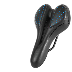 ZONIY Sillín De Bicicleta Mtb, Asiento De Bicicleta De Carretera De Montaña, Cojín De Ciclismo Relleno De Gel De Cuero Pu, Cómodo Sillín De Bicicleta  características