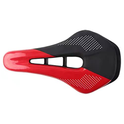 ZONIY Sillín De Bicicleta Transpirable Hueco Comfort Road MBT Asiento De Bicicleta De Montaña Sillín De Ciclismo Cojín Sillín De Cuero For Bicicleta A precio