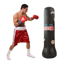 Saco de boxeo al aire libre inflable bolsa de boxeo accesorios para niños adultos 160 cm bolsa de boxeo vaso características