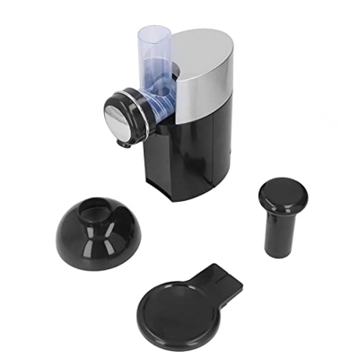 PENO Fabricante de postres de Frutas congeladas, Fabricante de Helados ABS fácil de Limpiar Negro para Tienda de postres Enchufe de la UE 220 V